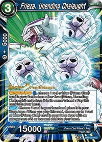 Frieza, Unending Onslaught (BT9-022) [Universal Onslaught Prerelease Promos] Parallel Foil
