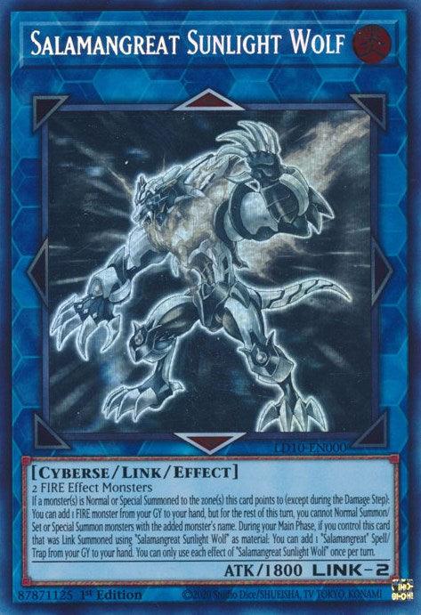 Salamangreat Sunlight Wolf [LD10-EN000] Ghost Rare - Josh's Cards
