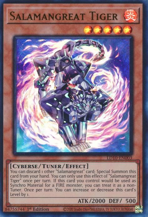 Salamangreat Tiger [LD10-EN003] Ultra Rare - Josh's Cards