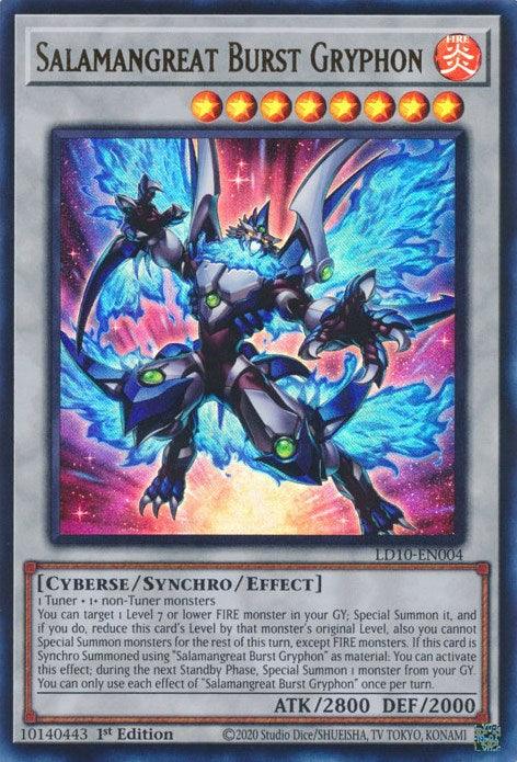 Salamangreat Burst Gryphon [LD10-EN004] Ultra Rare - Josh's Cards