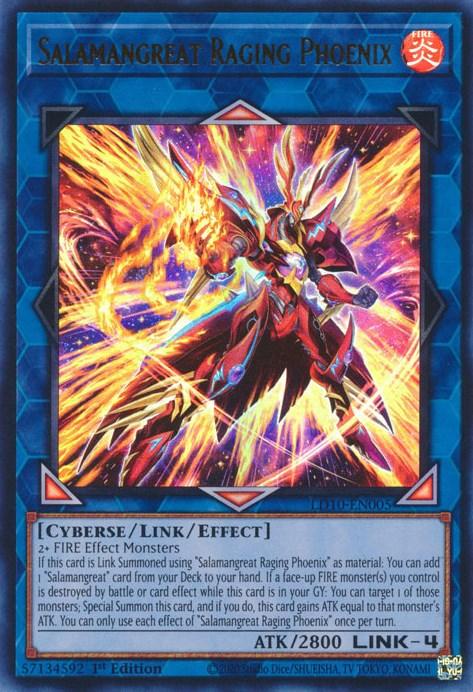 Salamangreat Raging Phoenix [LD10-EN005] Ultra Rare - Josh's Cards