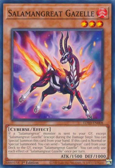 Salamangreat Gazelle [LD10-EN008] Common - Josh's Cards