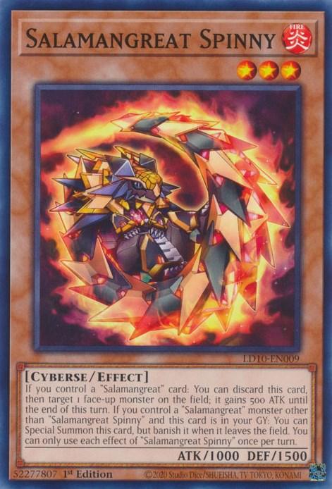 Salamangreat Spinny [LD10-EN009] Common - Josh's Cards