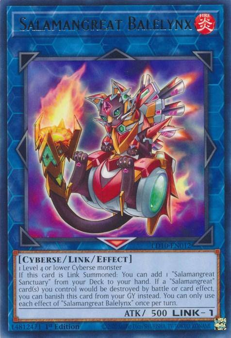 Salamangreat Balelynx [LD10-EN012] Rare - Josh's Cards