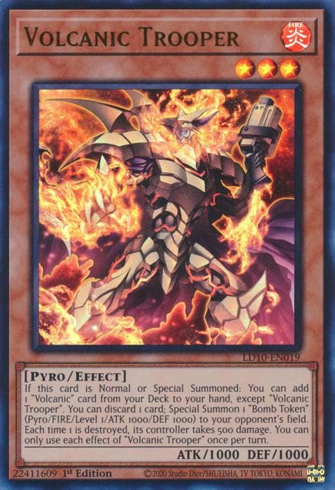 Volcanic Trooper [LD10-EN019] Ultra Rare - Josh's Cards