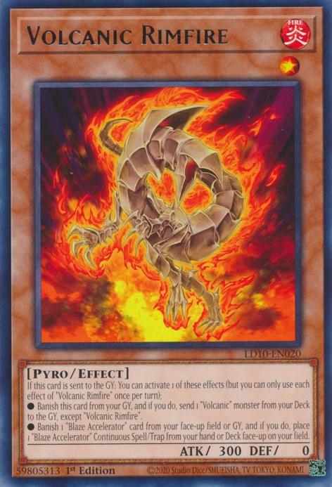 Volcanic Rimfire [LD10-EN020] Rare - Josh's Cards