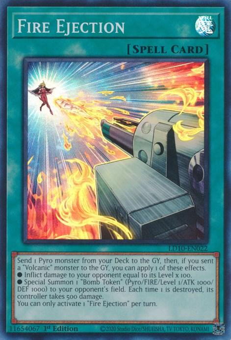Fire Ejection [LD10-EN022] Super Rare - Josh's Cards