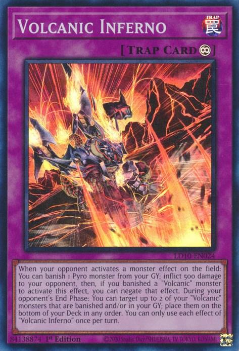 Volcanic Inferno [LD10-EN024] Super Rare - Josh's Cards