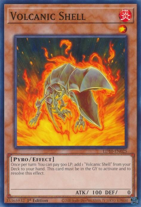 Volcanic Shell [LD10-EN025] Common - Josh's Cards
