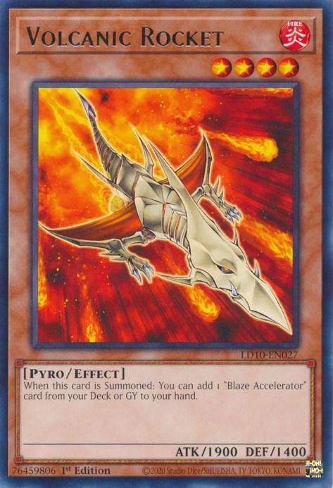 Volcanic Rocket [LD10-EN027] Rare - Josh's Cards
