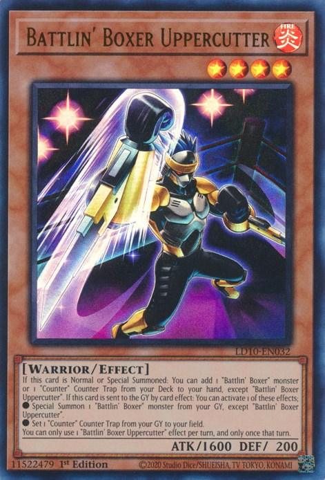 Battlin' Boxer Uppercutter [LD10-EN032] Ultra Rare - Josh's Cards