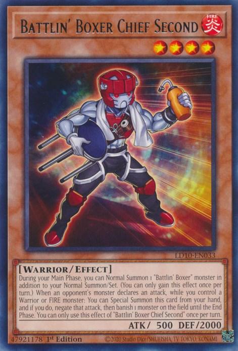 Battlin' Boxer Chief Second [LD10-EN033] Rare - Josh's Cards