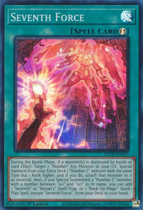 Seventh Force [LD10-EN037] Super Rare - Josh's Cards