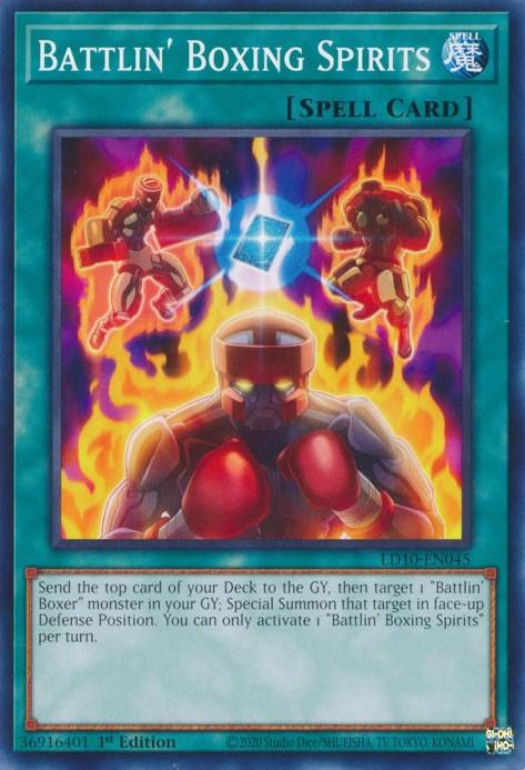 Battlin' Boxing Spirits [LD10-EN045] Common - Josh's Cards