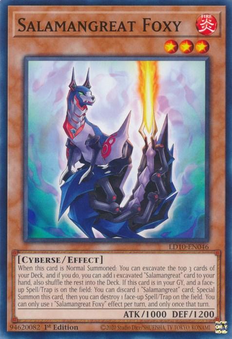 Salamangreat Foxy [LD10-EN046] Common - Josh's Cards