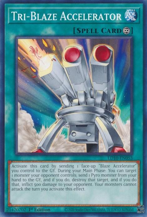 Tri-Blaze Accelerator [LD10-EN053] Common - Josh's Cards