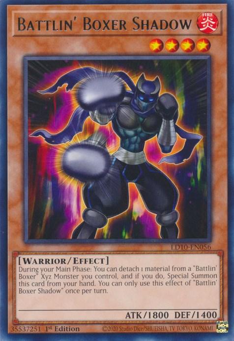 Battlin' Boxer Shadow [LD10-EN056] Rare - Josh's Cards