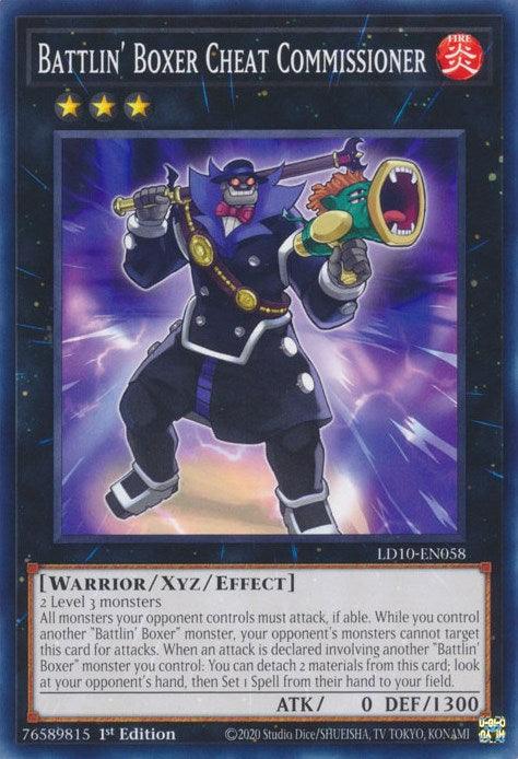 Battlin' Boxer Cheat Commissioner [LD10-EN058] Common - Josh's Cards