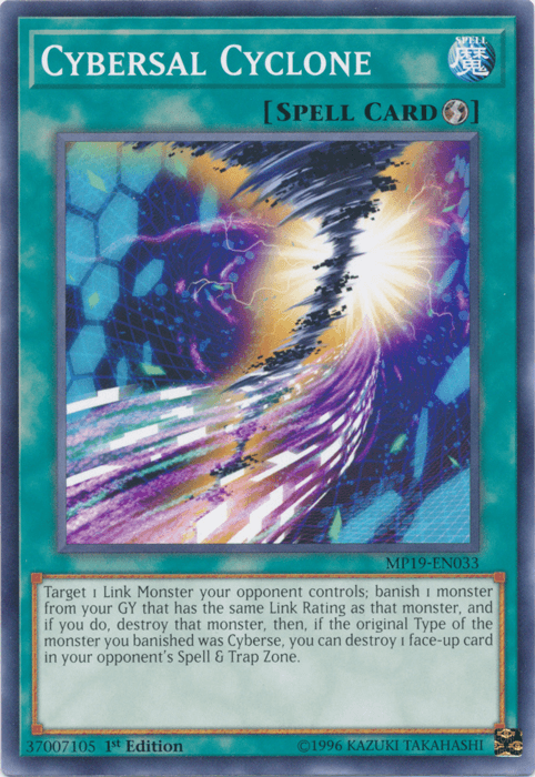Cybersal Cyclone [MP19-EN033] Common - Josh's Cards