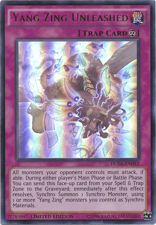 Yang Zing Unleashed [DUEA-ENDE2] Ultra Rare - Josh's Cards