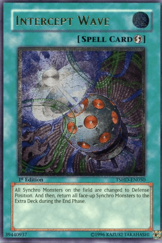 Intercept Wave [TSHD-EN050] Ultimate Rare - Josh's Cards