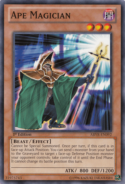 Ape Magician [ABYR-EN092] Common - Josh's Cards