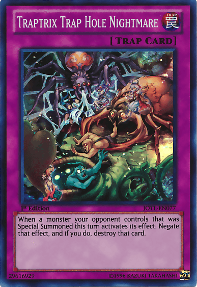 Traptrix Trap Hole Nightmare [JOTL-EN077] Super Rare - Josh's Cards