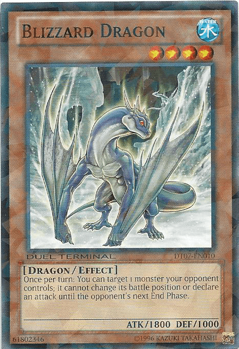 Blizzard Dragon [DT07-EN010] Common - Josh's Cards