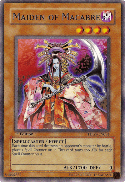 Maiden of Macabre [TDGS-EN084] Rare - Josh's Cards