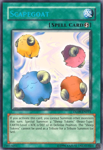 Scapegoat (Blue) [DL09-EN015] Rare - Josh's Cards