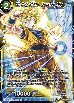 SS Son Goku, Trusted Ally (Uncommon) (BT13-095) [Supreme Rivalry] Parallel Foil
