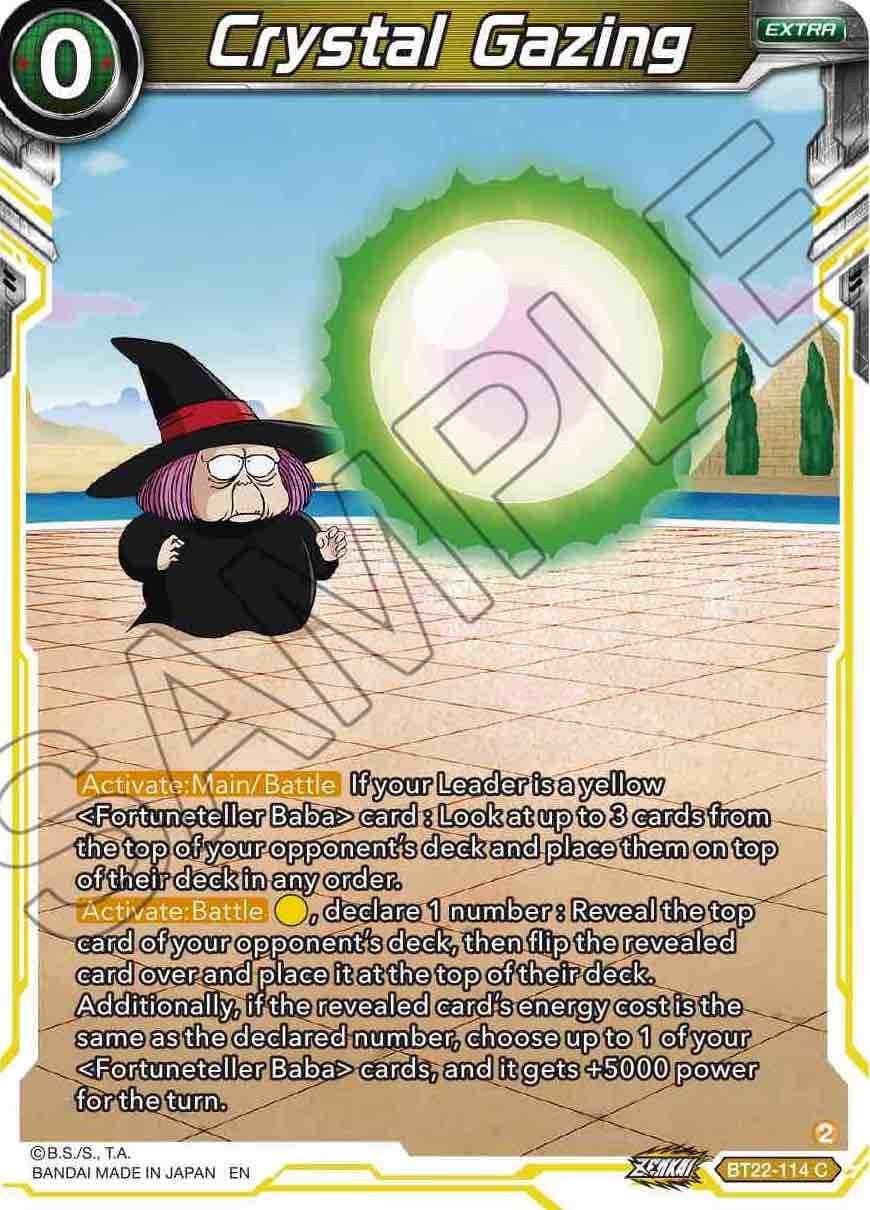 Crystal Gazing (BT22-114) [Critical Blow] Parallel Foil