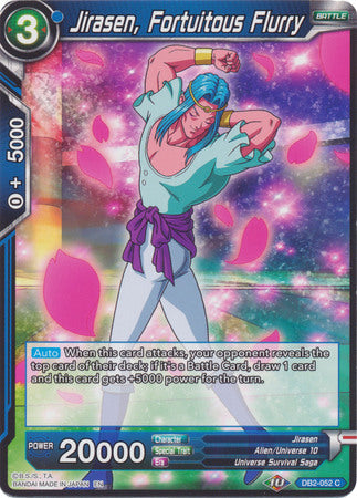 Jirasen, Fortuitous Flurry (DB2-052) [Divine Multiverse] Parallel Foil