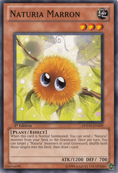 Naturia Marron [PHSW-EN029] Common - Josh's Cards