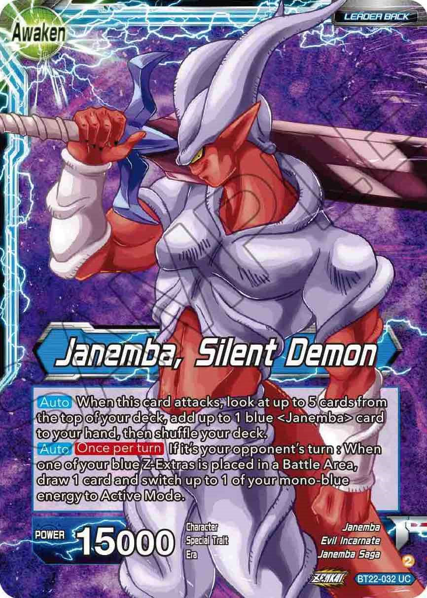 Janemba // Janemba, Silent Demon (BT22-032) [Critical Blow] Parallel Foil