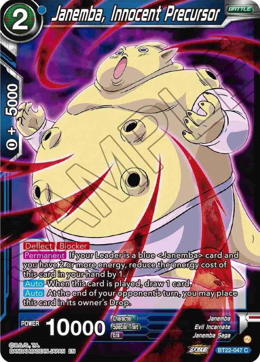 Janemba, Innocent Precursor (BT22-047) [Critical Blow] Parallel Foil