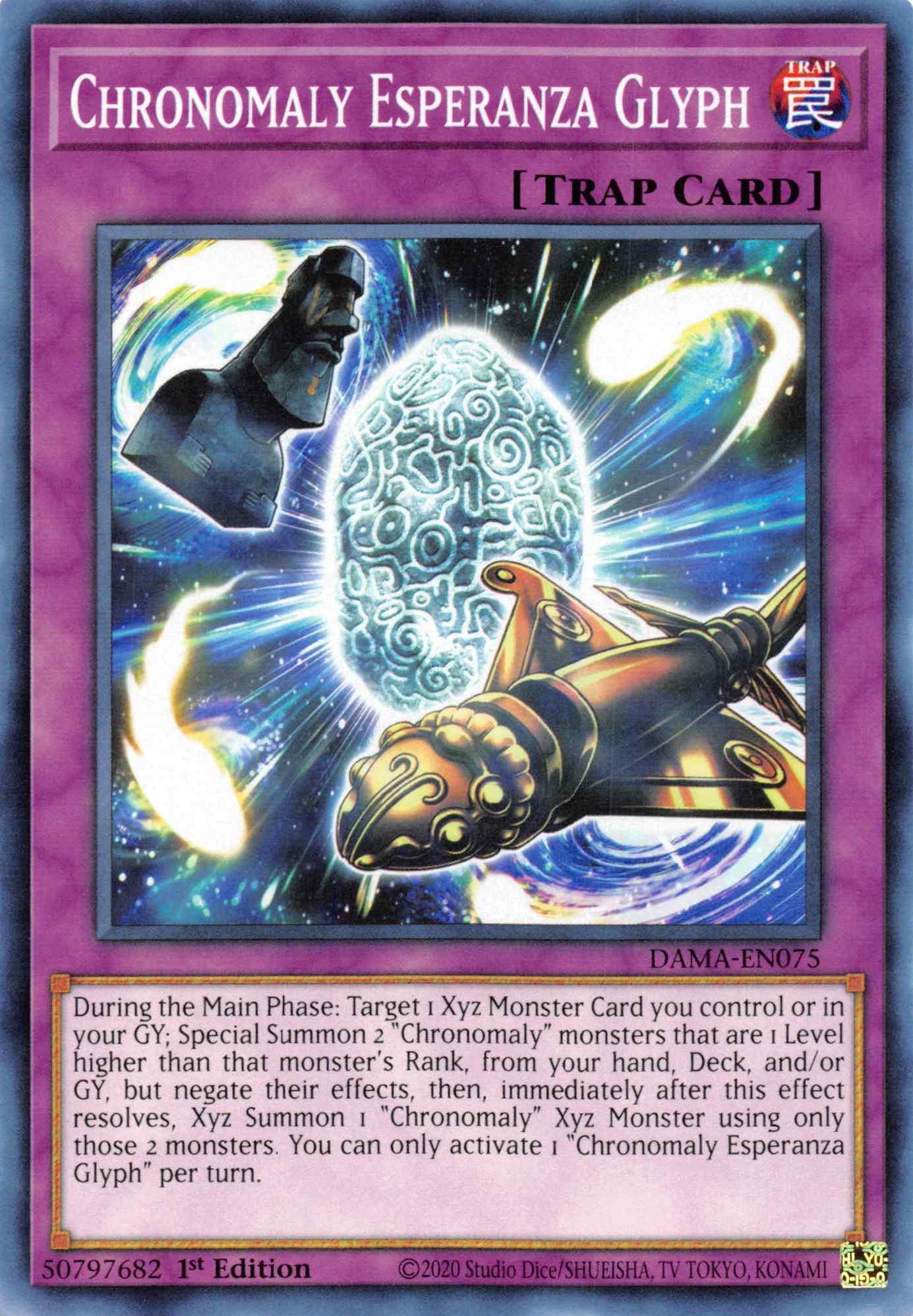 Chronomaly Esperanza Glyph [DAMA-EN075] Common - Josh's Cards