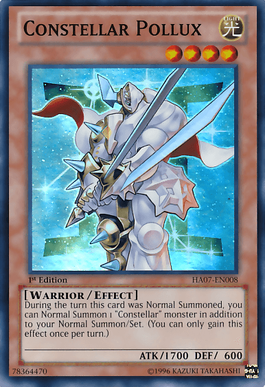 Constellar Pollux [HA07-EN008] Super Rare - Josh's Cards