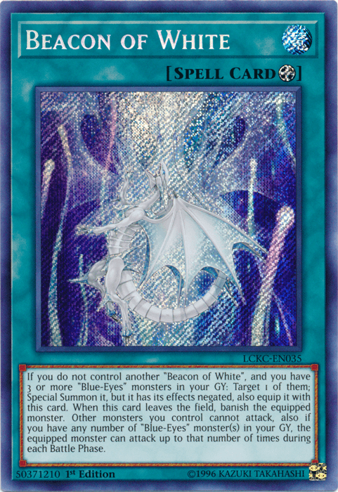 Beacon of White [LCKC-EN035] Secret Rare - Josh's Cards