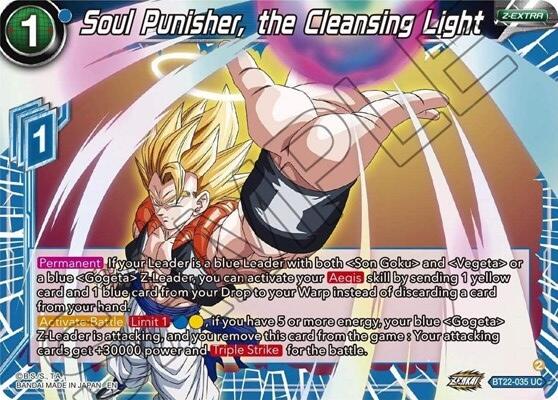 Soul Punisher, the Cleansing Light (BT22-035) [Critical Blow] Parallel Foil