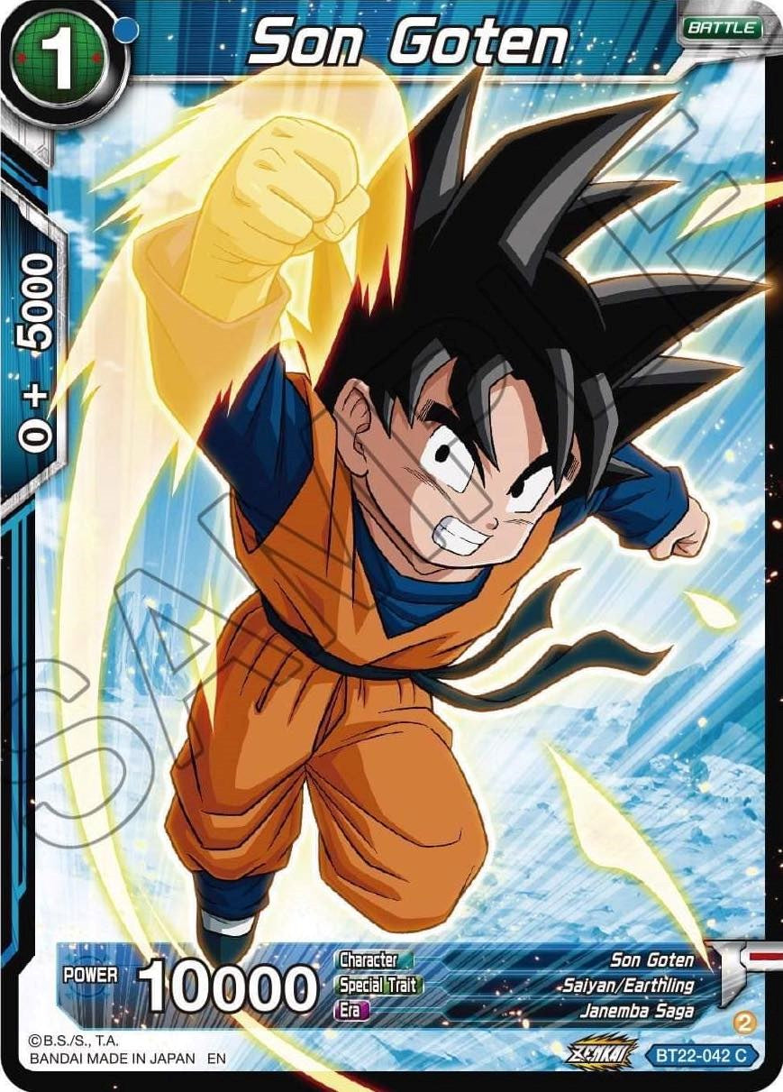 Son Goten (BT22-042) [Critical Blow] Parallel Foil