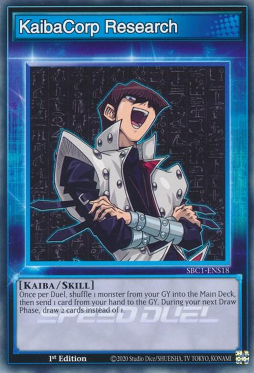 KaibaCorp Research [SBC1-ENS18] Common - Josh's Cards