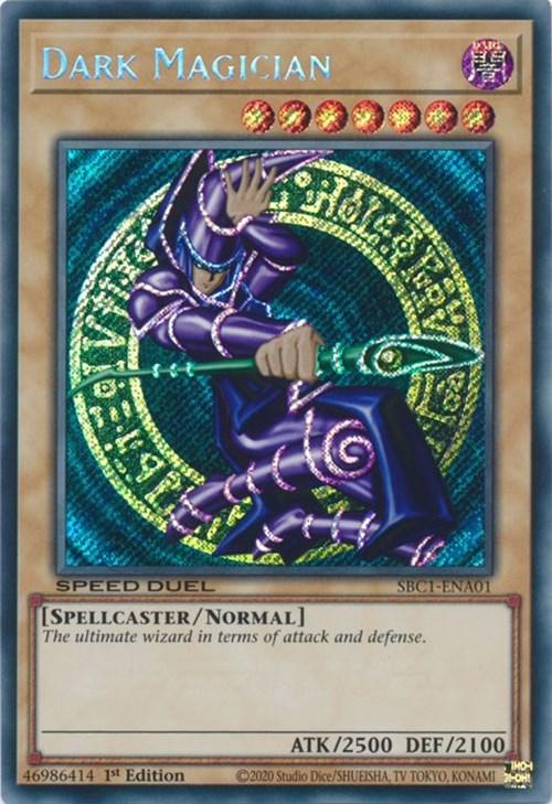 Dark Magician [SBC1-ENA01] Secret Rare - Josh's Cards