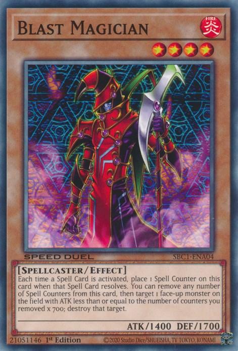 Blast Magician [SBC1-EN004] Common - Josh's Cards