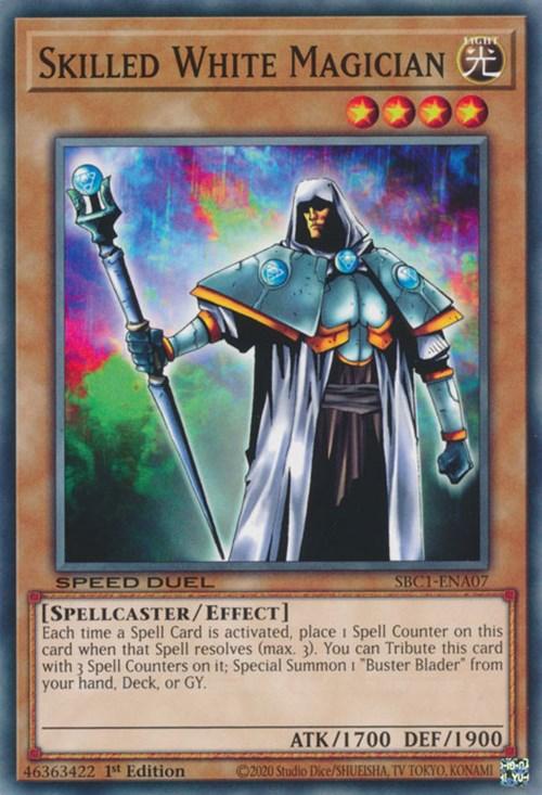 Skilled White Magician [SBC1-ENA07] Common - Josh's Cards