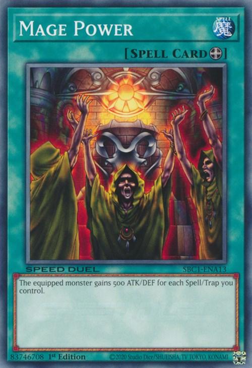 Mage Power [SBC1-ENA13] Common - Josh's Cards