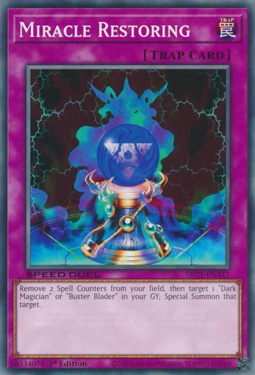 Miracle Restoring [SBC1-ENA17] Common - Josh's Cards