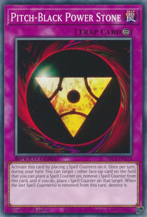 Pitch-Black Power Stone [SBC1-ENA18] Common - Josh's Cards