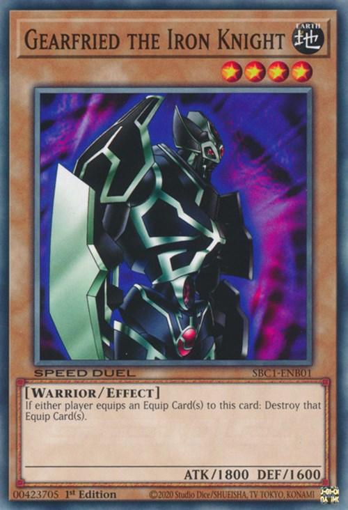 Gearfried the Iron Knight [SBC1-ENB01] Common - Josh's Cards