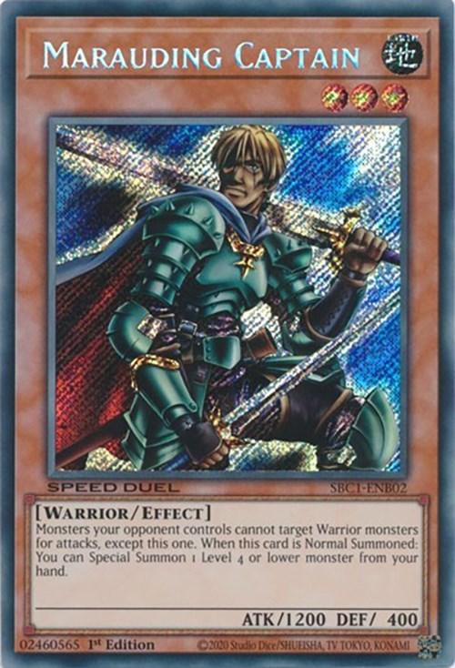 Marauding Captain [SBC1-ENB02] Secret Rare - Josh's Cards
